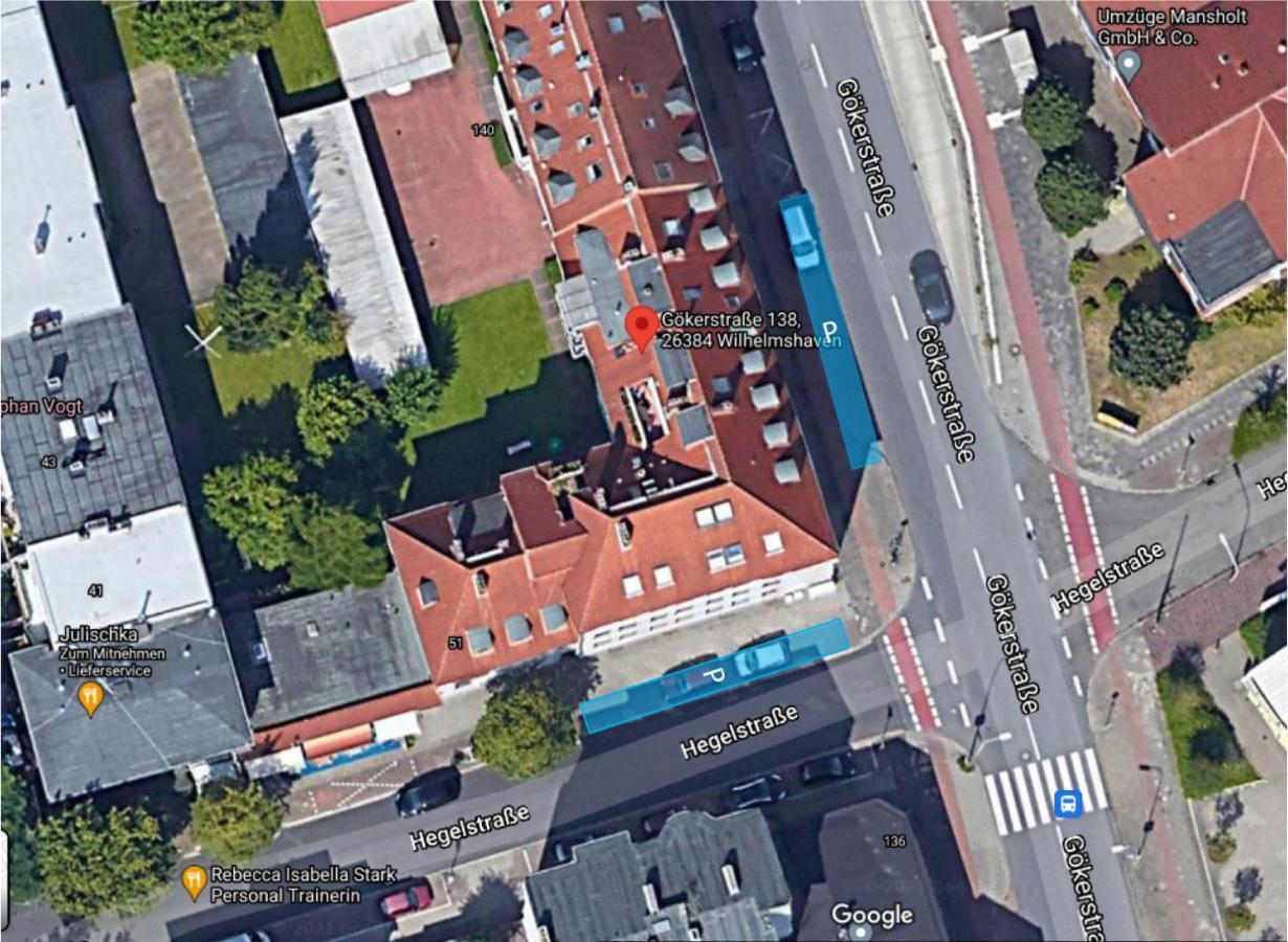 Vivid - Studioapartment Mit Balkon - Netflix - Wlan Wilhelmshaven Ngoại thất bức ảnh